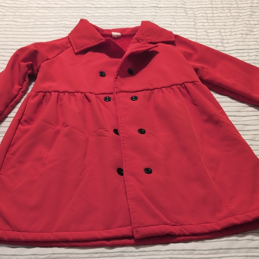 Chic Kids Red Raincoat